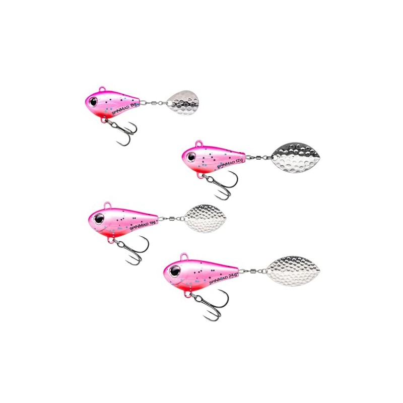 SpinMad Pinky Jig Spinner 8g 1.3" Bass Fishing 1 Piece