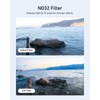 TELESIN 67mm ND32 Filter, DSLR Camera Lens, Multi-Layer Nano-Coated Glass,