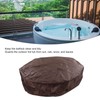 Tomotato Round Whirlpool Cover, Waterproof Swimming Pool Cover, Outdoor Spa