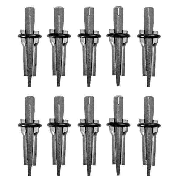 Dupdmkin Rock Splitting Wedges Rockhounding Tools Steel Plug Wedges and