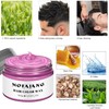 Temporary Pink Hair Color Wax, Washable Temporary Hair Dye for