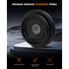 OCPTY Harmonic Balancer Crankshaft Belt Drive Pulley Fit For 2000-2006