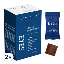 Slowly Life Scenery Senior Dog Eye Nutrients, 30 Tablets, Tears Improvement Eye Health, 2 Pieces / 슬로울리라이프 풍경 노견 강아지 눈 영양제, 30정, 눈물개선눈건강, 2개