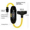 Tower Manufacturing 30396501-08 Manual-Reset 20 AMP Inline GFCI Triple Tap