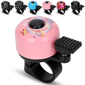 Children's Bicycle Bell for Children Girls Boys Adults 120 dB Mini Loud Bicycle Bell for Bicycle, Scooter, Tricycle, Children's Bike, Children's Bike, Mountain Bike - Bicycle Accessories