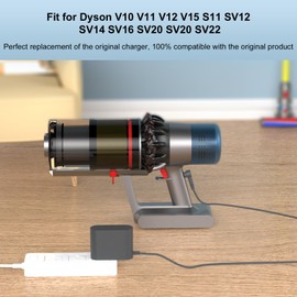 30.45V Vacuum Charger for Dyson V10 V11 V12 V15 SV12 SV14 SV16 SV20 SV22 Absolute Animal Motorhead Cordless Cleaner Adapter Power Supply