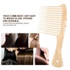 Peine para cabello rizado, peine de dientes anchos cepillo desenredante