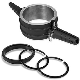 5.4" Bore Piston Ring Compressor Tool PT-7040 & Adapter and Anti-Polishing Ring For Cummins ISX Caterpillar 3400 CAT C15 - Alternative to 5299448 5299447 5299339 5394454