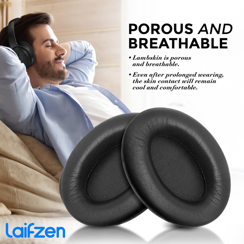 Lambskin XM3 Earpads for Sony WH-1000XM3 Headphones Replacement 1000 XM
