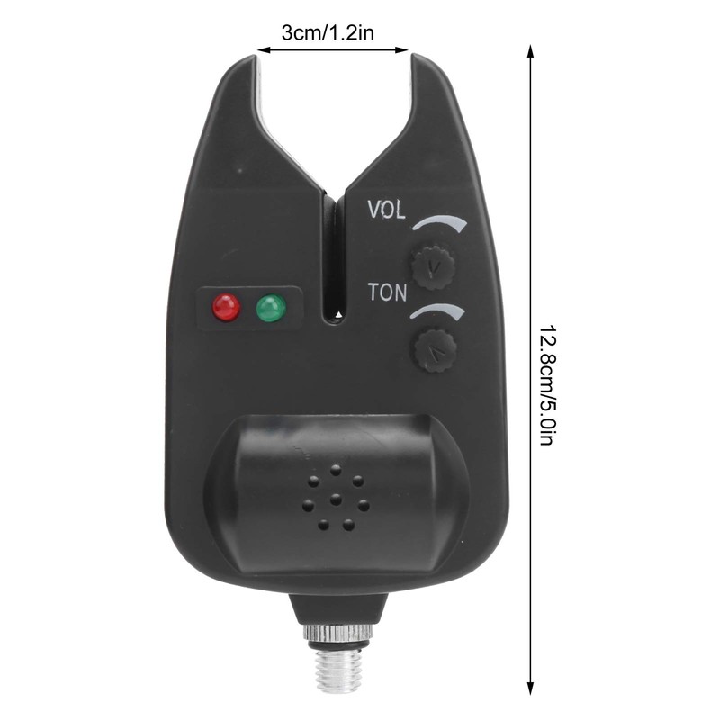 Keenso Fishing Bait Alarm Fish Alarm Bite Sensor Fish LED