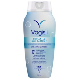Vagisil Feminine Wash for Intimate Area Hygiene, pH Balanced and Gynecologist Tested, 360mL, Unscented