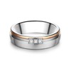 Trilani Female Stainless steel Zirconia (CZ) Band Ring