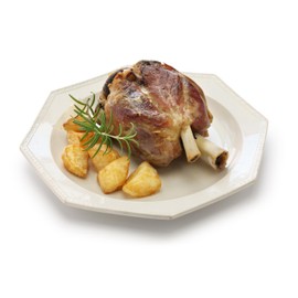 Moretti® Stinco di Maiale Precotto – 550 gr – Carni Selezionate & Cottura al Vapore – Senza Glutine e Lattosio e Senza Conservanti