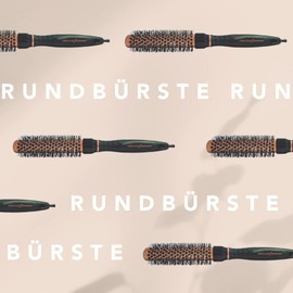 Hercules Sägemann Round Brush 25 mm Copper/Black Pack of 1