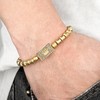 To My Man Bracelet Gold Bracelets Mens Beaded Braided Bracelets