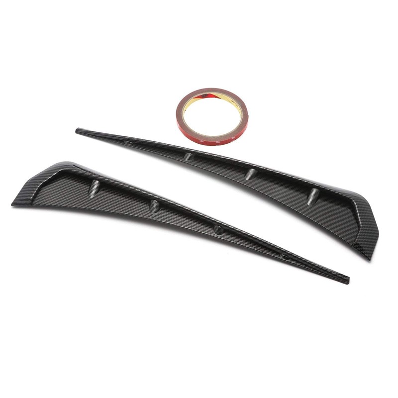 Xotic Tech Type-R Style Side Fender Vent Cover Trim, Carbon