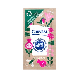 Chrysal Flower Boost - Recyclable Paper Flower Food - Increase Vase Life with Our Floral Supplies for Fresh Flowers - Flower Arrangements Supplies - Ideal Florist Supplies (100 ct)