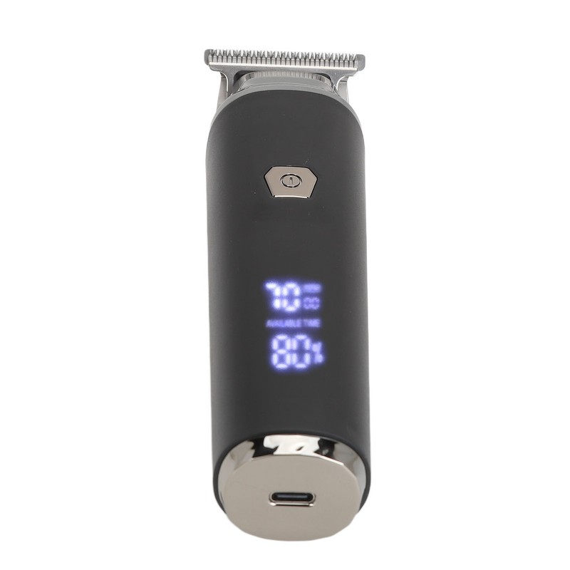 Hair Clipper LCD Display USB Charging Portable Powerful Motor Low