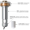 LOPASA Knife Blade and Drive Housing Replacement Blade for Maker