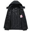 Aagetenar Men's Waterproof Rain Jacket Lightweight Mountain Sports Outdoor Trench
