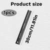 30CM Metal Ruler for Cutting, Raised Grip Aluminium Cutting Ruler