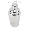 Cocktail Shaker 304 Stainless Steel Cocktail Drink Mixer Bartender Shaker