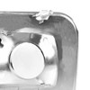 CHEDA Front Clear Chrome Parking Signal Light Set Compatible with