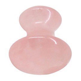 BIUDECO Natural Jade Quartz Gua Board Facial Sculpting Tool for Eye Face Massage Portable for Wrinkle Reduction