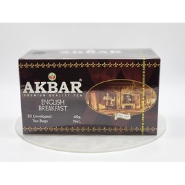 Akbar English Breakfast (Preimum Quality Tea, 20 tea bags)