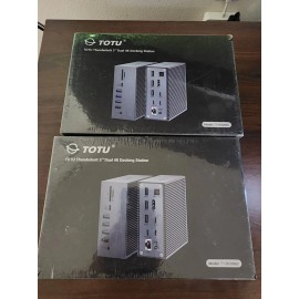 TOTU 18-in-1 Thunderbolt 3/USB C Docking Station with 8K DP, 1 Gbps Ethernet