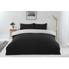 Emma Barclay Lyla Reversible Duvet Set in Black/White - Single