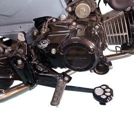 Mr Quick Honda DAX125 (ST125) Monkey 125 Aluminum Brake Pedal Cover Silver