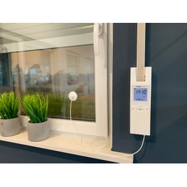 HOMEPILOT - Sonnensensor 1,5 Meter | Passend für RolloTron Gurtwickler und Zeitschaltuhren | Automatische, helligkeitsabhängige Rollladensteuerung