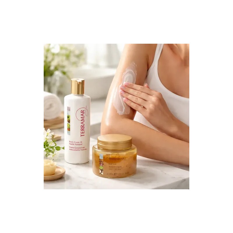 Dúo Corporal Terramar Antioxidantes Crema + Exfoliante