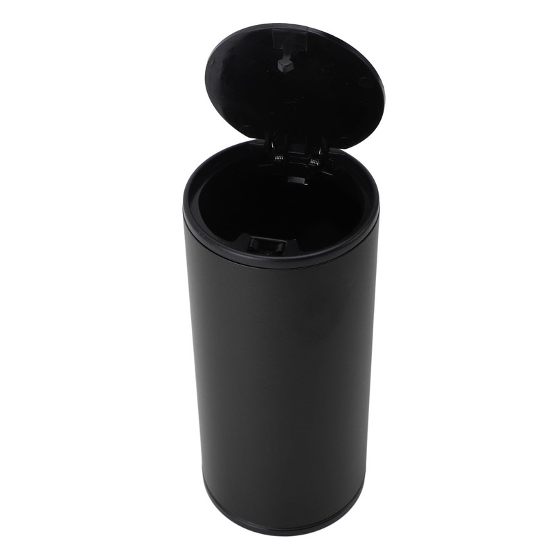 Car Ashtray with Push Type Lid Aluminum Alloy Multifunction Mini