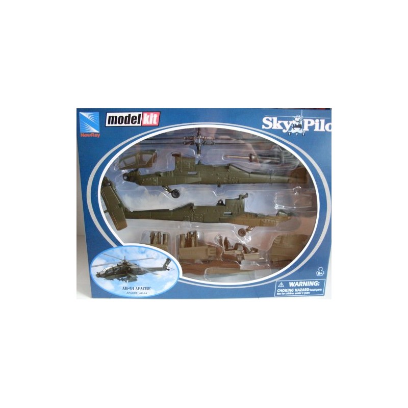 AK Sport 1:55 Scale Newray Apache Ah-64 Kit
