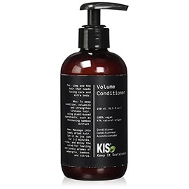 KIS Green Volume Conditioner 250 ml Saggy & Fine Hair 100% Vegan Formula Sulphate Free with Bamboo Extract
