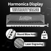 Conjurer Chromatic Harmonica EasyChroma 12 Hole Advanced C Key Mouth