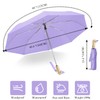 Natuquebrela Folding Duck Umbrella Cute - Duck Head Wooden Handle