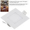 Ceiling Light 12V 3W Interior Roof Square Lamp for Marine