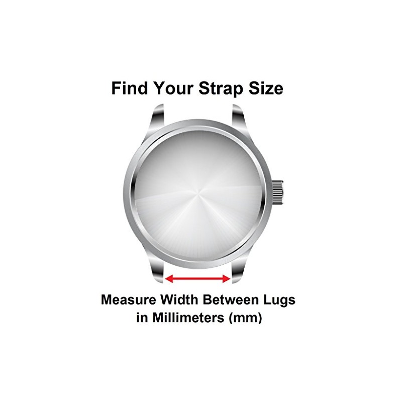 StrapsCo Single Pass Nylon Seat Belt Watch Band Strap -