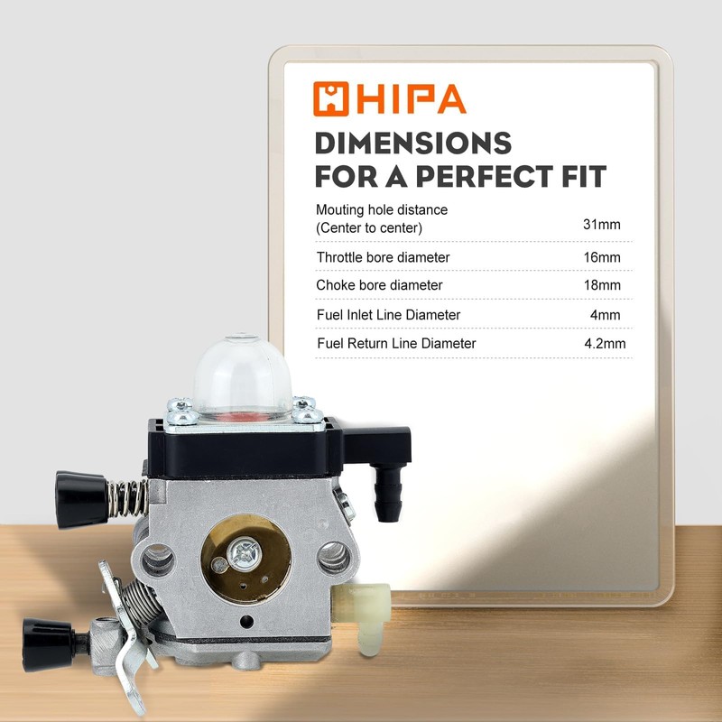 Hipa FS38 Carburetor After 2013-2015 Year for STIHL WeedEater FS