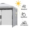 KAMPKEEPER Instant Canopy Sidewalls with 4 Pockets for Pop Up