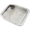 Speedway Motors Ford AOD Steel Transmission Pan Stock Capacity Ribbed