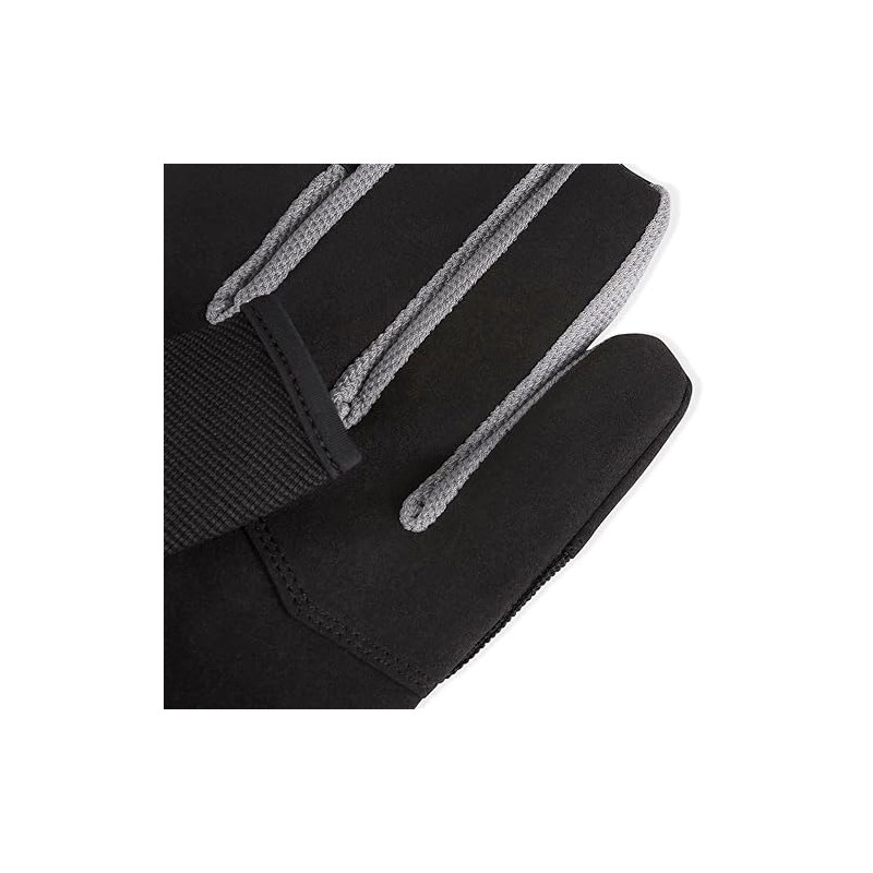 Musto 2018 Essential Sailing Long Finger Gloves in Black -