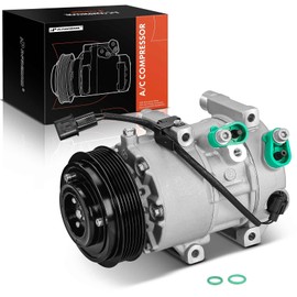 A-Premium Air Conditioner AC Compressor with Clutch Compatible with Hyundai Genesis Coupe 2.0L 2013 2014