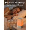 LIORQUE Sunrise Alarm Clock Wake Up Light with 30 Soothing