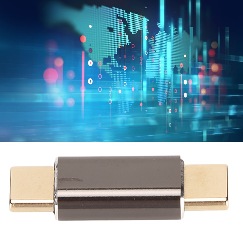 Type C Male to Type C Male Adapter Aluminium Alloy
