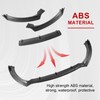 Fancemot Carbon Fiber Front Bumper Lip Splitter Compatible with Ford