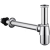 ZM Zinc&SS Bottle Trap Pipe Basin Sink Waste Kit 1-1/4'',